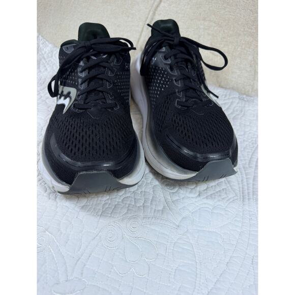 Saucony Men\'s Black White 10.5 Guide 17 Lace Up Running Shoes Stability Comfort main image 13